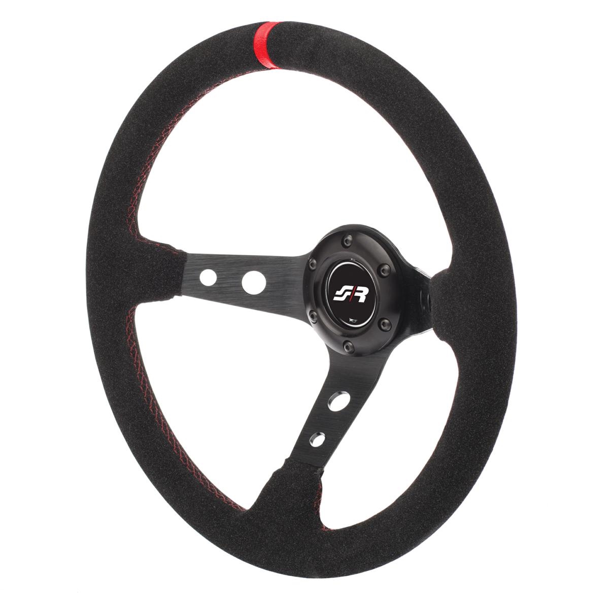 Simoni Racing Steeringwheel Cover 500 - 37-39cm - Beige synthetic