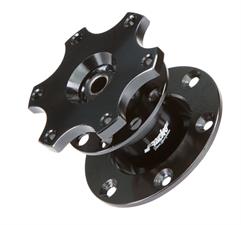 Universal steering wheel spacer with Quick Release