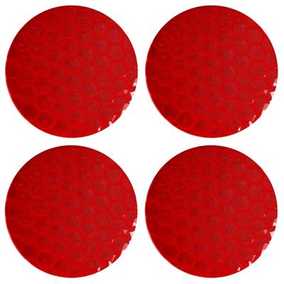 Sticker reflective Red Ø 30 mm
