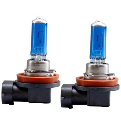 H8 Super Plasma White halogen bulbs