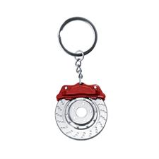 Keychain Brake Disc red brake caliper