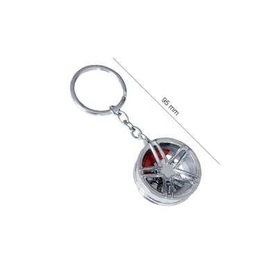 Keychain Whell 5 spokes brake disc