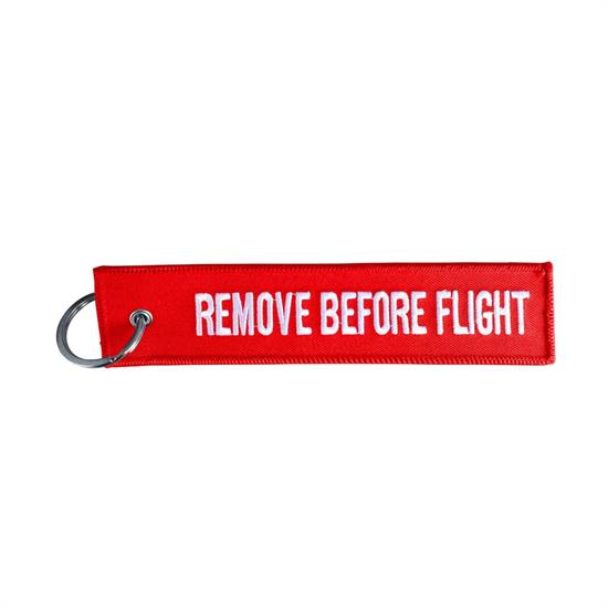 Keychain Remove Before Flight