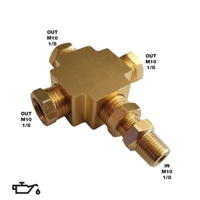 Adapter for sensors thermometer and manometer