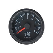 Tachometer 0-8000 RPM Black line