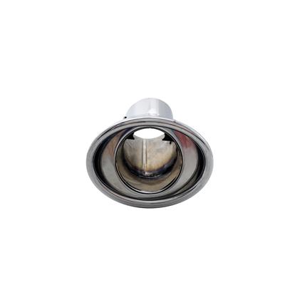 Terminale ovale DTM acciaio inox