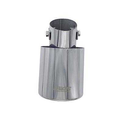 Terminale ovale DTM acciaio inox