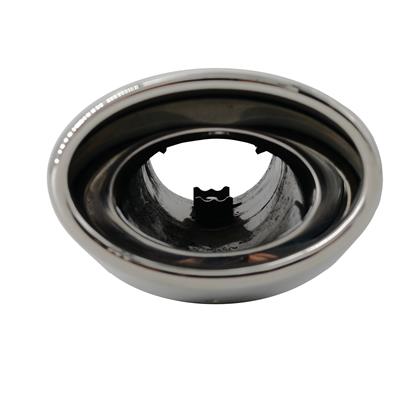 Muffler Tip oval DTM stainless steel
