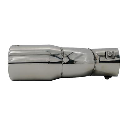 Terminale rotondo doppio acciaio inox
