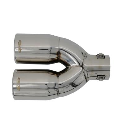Terminale rotondo doppio acciaio inox