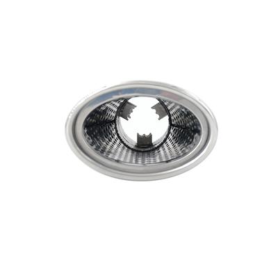Muffler Tip oval id 37-60mm slant stainless steel