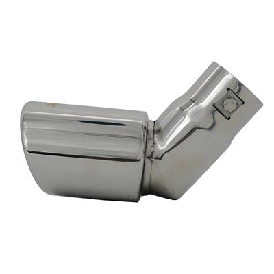 Muffler Tip oval DTM stainless steel