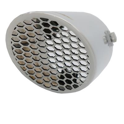 Terminale rotondo inclinato acciaio inox