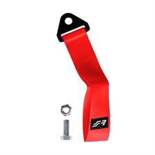 Tow strap red