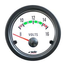 Voltmeter electrical White line