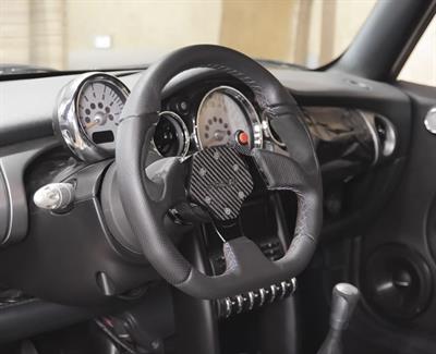 Steering wheel X2 Poly Pelle black