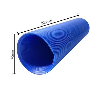 Power flow hose blue diam.70mm