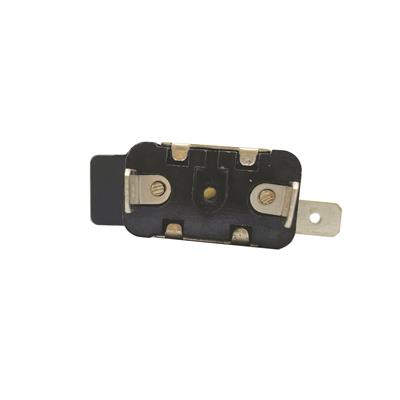 Interruttore Baby Go carbon look led rosso