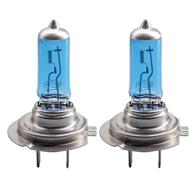 H7 Crystal White Racing halogen bulbs