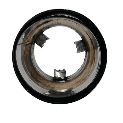 Muffler Tips round slant carbon outlet 102 mm