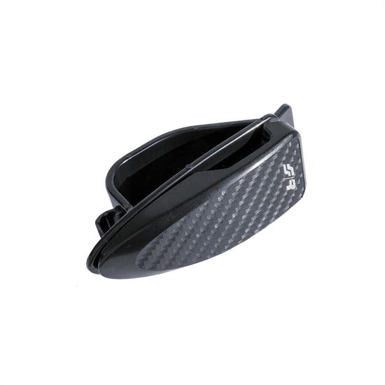 Sunglasses holder for sun visor