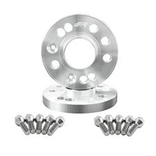 2 wheel spacers aluminium 20mm 4-5x100 57,1 with bolts