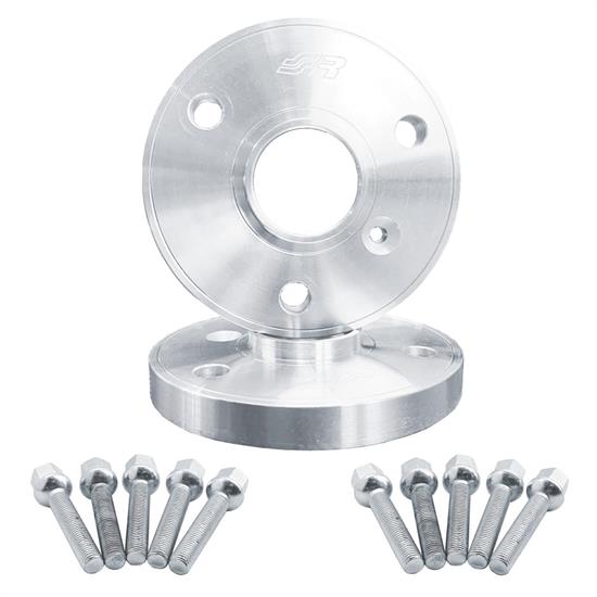 2 wheel spacers aluminium 20mm 3x112 with bolts - - Simoni Racing