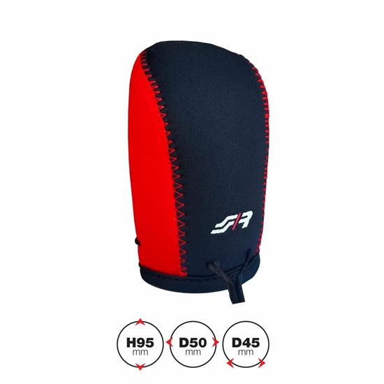 Gear knob cover Universal Red