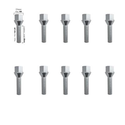 10 bolts key 19 12x1.25 l.42mm