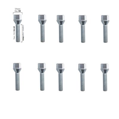 10 bulloni ch.19 12x1.25 l.50mm