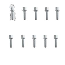 10 bolts key 17 12x1.5 l.40mm spherical