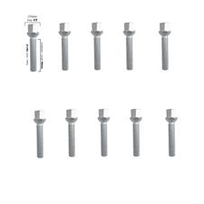 10 bolts key 17 12x1.5 l.60mm spherical