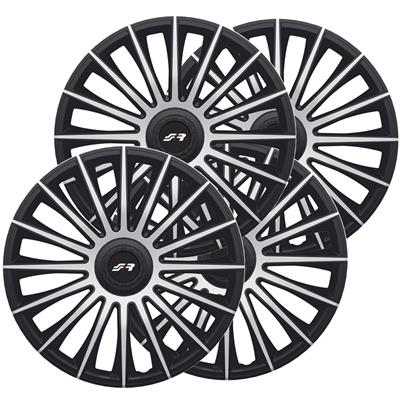 Wheel covers 14 Austin Silver Black