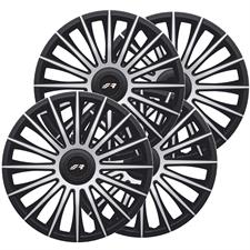 Wheel covers 15 Austin Silver Black