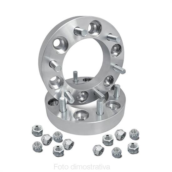 2 wheel spacers 30mm 5x30 center hole 84 with bolts
