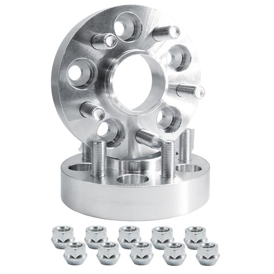 2 wheel spacers 30mm 5x108 center hole 63.4 with bolts