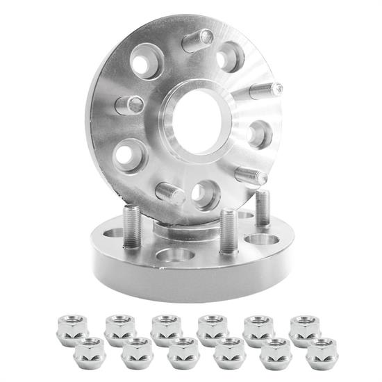 2 wheel spacers 25mm 5x130 center hole 71,6 with bolts