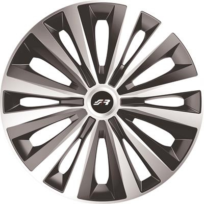 Wheel covers 14 Multi Silver Black