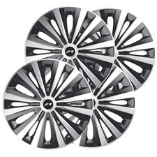 Kit copricerchi 15 Multi Silver Black