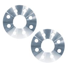 2 wheel spacers aluminium 5 mm 4x100-108 center hole 58,1