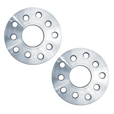 2 wheel spacers aluminium 5mm 5x100-112 center hole 57,1