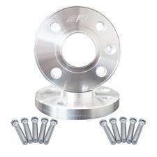 2 wheel spacers aluminium 20mm 4x100 56,6 with bolts