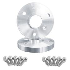 2 wheel spacers aluminium 18mm 3x98 55,4 with bolts