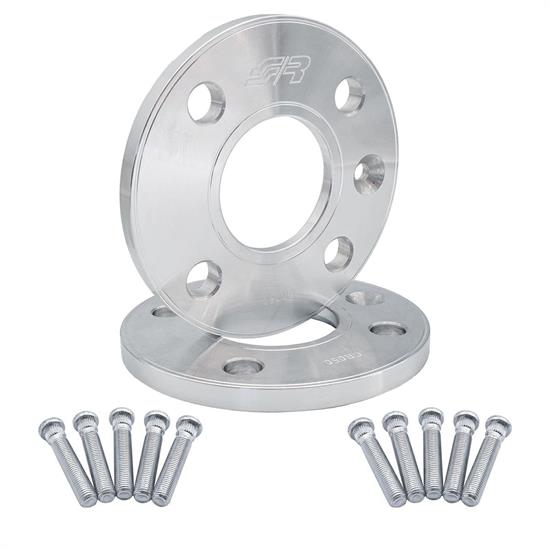 2 wheel spacers 10mm 4x100 center hole 56,6 with bolts