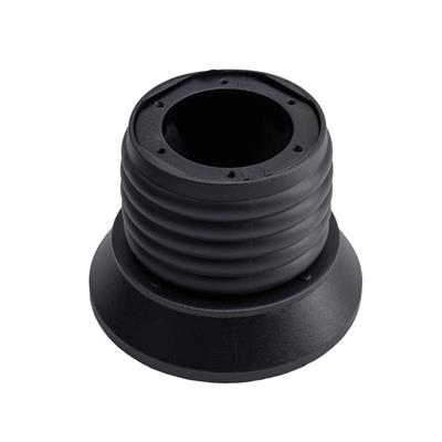 Hub collapsible with airbag