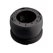 Hub collapsible with airbag