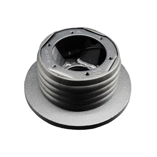 Hub collapsible with airbag