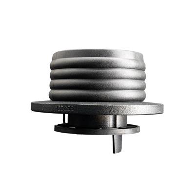 Hub collapsible with airbag