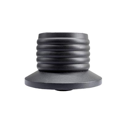 Hub collapsible with airbag
