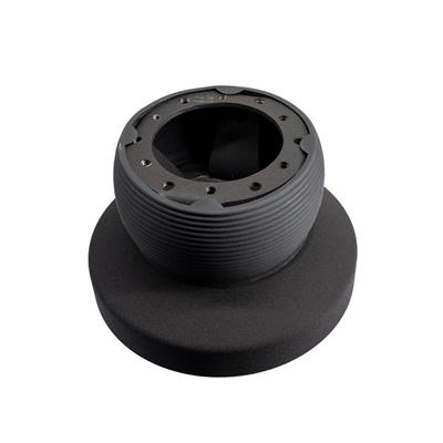 Hub collapsible with airbag